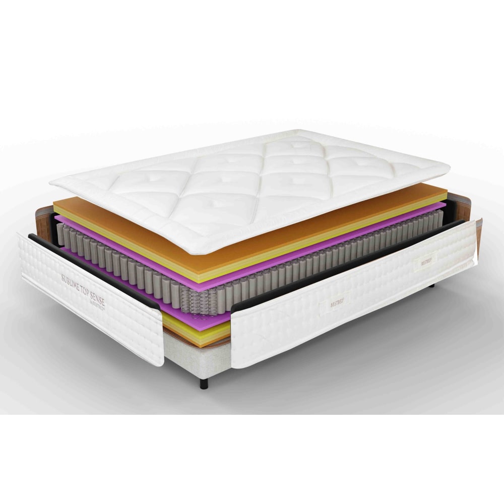 colchão Sublime Top Sense Bestbed em camadas